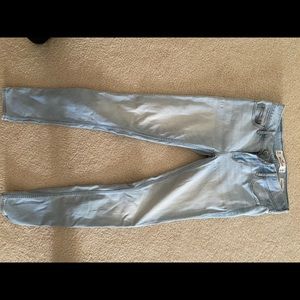 hollister low rise skinny jeans